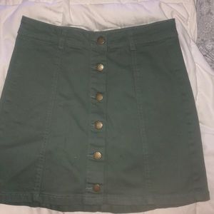 Forever 21 Green Skirt!!